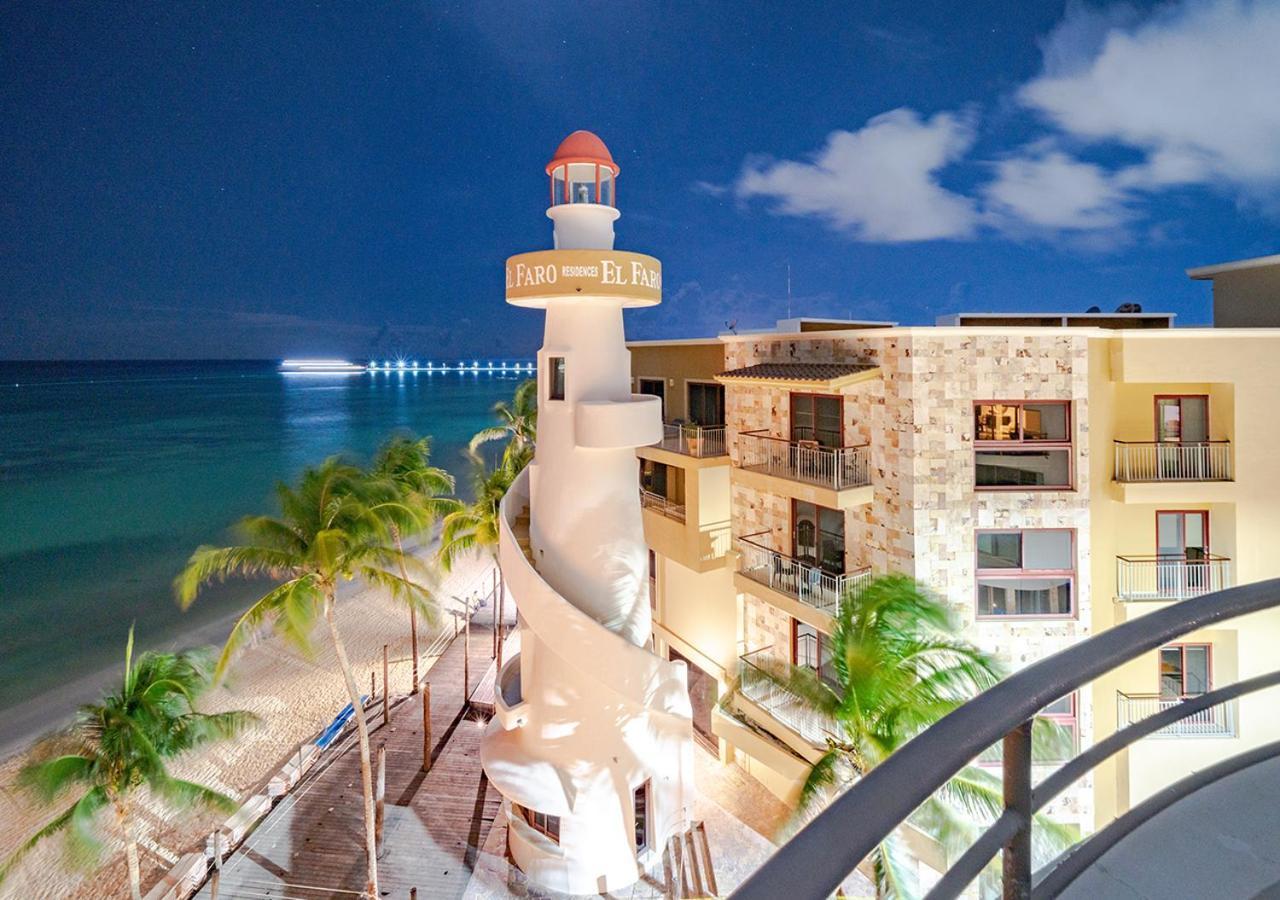 Beachfront 1 Bedroom Condo - El Faro, Surf 407 Плая-дель-Кармен Экстерьер фото